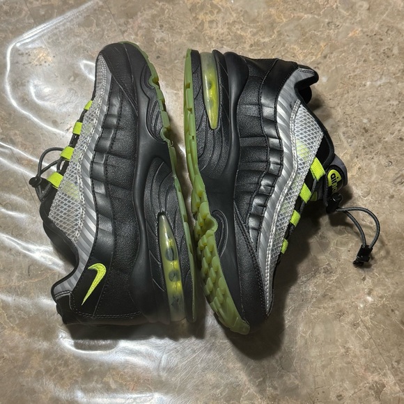 Nike Other - Nike Air Max ‘95 GS 
Black and volt-dark grey color
Kids size 3.5